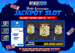 BUKTI JACKPOT BENIHTOTO