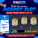 BUKTI JACKPOT BENIHTOTO